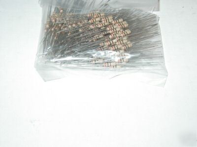 Carbon film resistors 9E1 ohm pk of 100