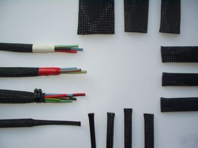 Expandable braided polyester sleeving 5MM for cables