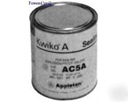New appleton AC5A kwiko a sealing cement compound