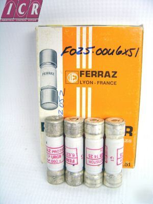 New ferraze protistor fuse 660V 25A 6621-cp-urgb-14 (14)