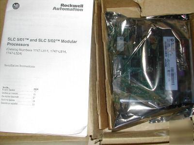 New in box allen bradley 1747-L524 SLC500 processor