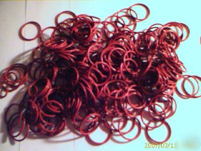 Silcone rubber orings size 025 25 pc oring