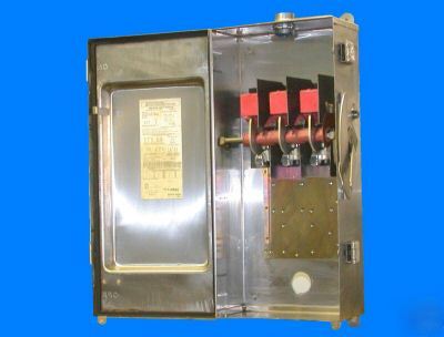 Square d electrical safety switch catalog # hu-364DS