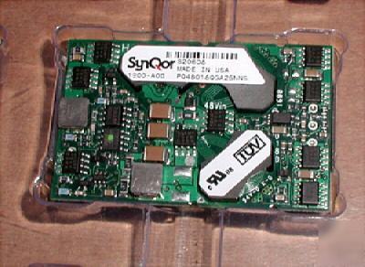 Synqor powerqor dc/dc converter PQ48015QGA25NNS 