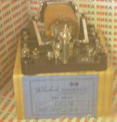 Wheelock relay vintage L2-16 400V 60HZ nos 
