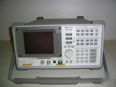Hp 8594E portable spectrum analyzer, 9KHZ to 2.9 ghz