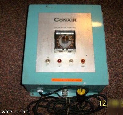 Conair color controller bodine dc motor speed injection