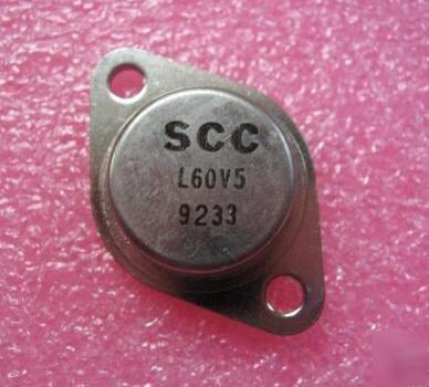 L60V5, 5 volt / 6A protection ckt, scc / lambda, 1 ea.