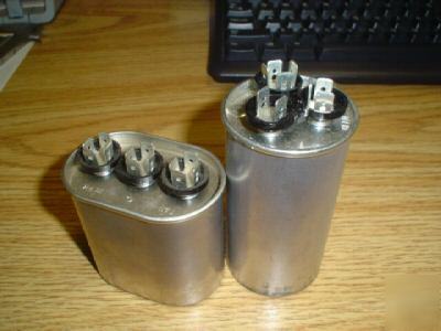 New 1 440V 35/7.5UF a/c dual oval motor run capacitor 