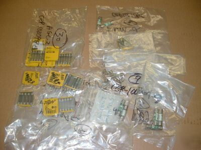 New one lot of bussmann fuses total 74 free shipping