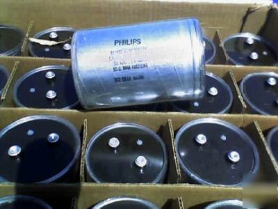 Philips capacitor 10000UF -10 +75% 50VDC 65 surg 