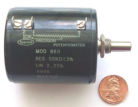 Precision potentiometer ~ linear spectrol 50K ohm (1)