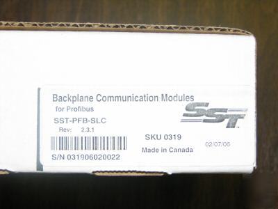 Sst-pfb-slc profibus scanner for slc 500 series