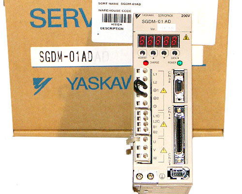 New yaskawa servo drive - part # sgdm-01AD