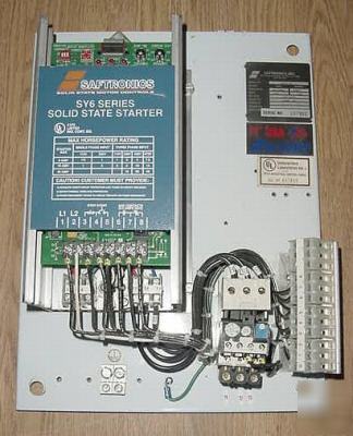 Saftronics SY6-18 solid state starter assembly w/relays