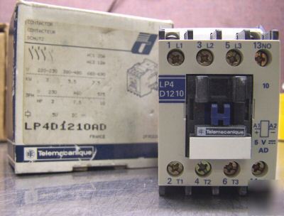 Telemecanique LP4D1210AD motor contactor 20 amp 