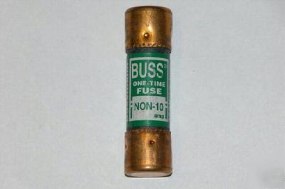 10 amp non type cooper-bussmann buss fuse fuses