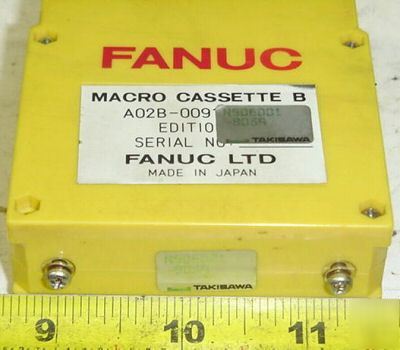 Fanuc macro cassette b #A02B-0091-C113 _____________n/r