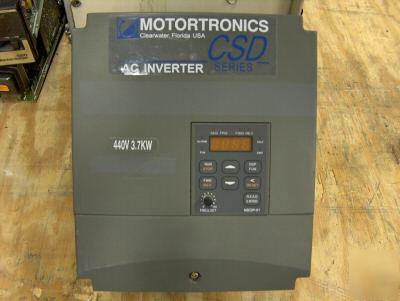 Motortronics csd-405-n ac inverter rebuilt