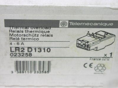 New telemecanique LR2D1310 overload relay LR2-D1310 