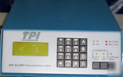 Tpi sw-56 (dp) test interface unit