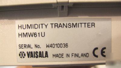 Vaisala electronic rh calibrator with carrying case 