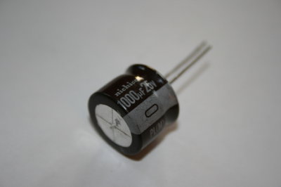 1000MFD 25V radial electrolytic capacitor BLB53