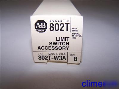 Allen bradley 802T 802T-W3A limit switch arm rod 