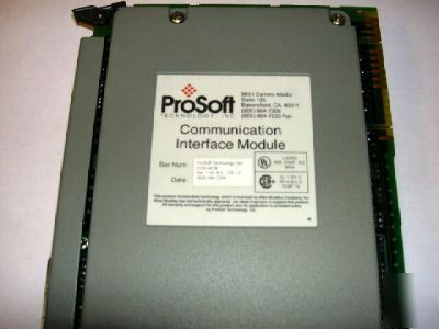 Prosoft 3100-mcm modbus interface for a-b PLC5