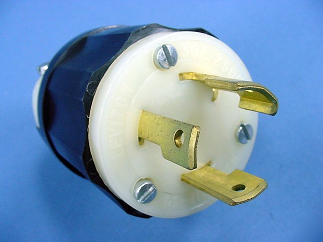 Leviton L11 30 Locking Plug Twist Lock 30a 250v 3ø 2671