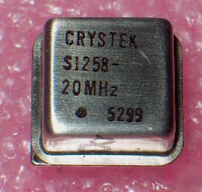 Crystex oscillator 20 mhz crystal module