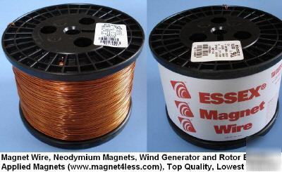 30AWG 11LB 31380FT essex magnet wire wind generator