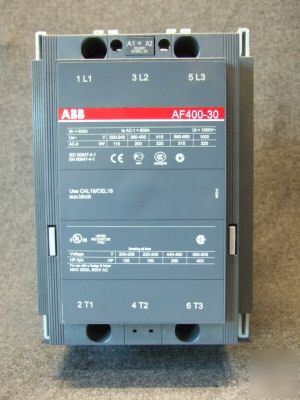 Abb AF400-30 600AMP motor starter contactor 3PH 600VAC
