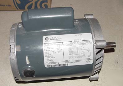New general electric motor 1/3HP 1 phase 115 / 230V 