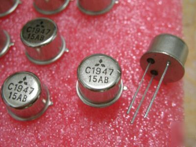 10,npn 2SC1947 C1947 rf vhf amp transistor 175MHZ to-39