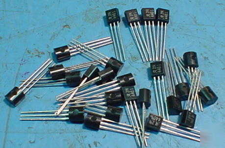 25 pieces 2N4401 npn transistor to-92 bulk