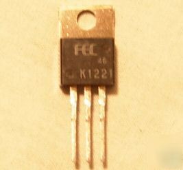2SK1221 mosfet n-channel 800V (br) dss 5A