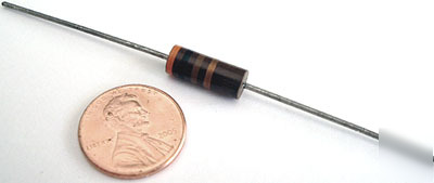 Allen bradley carbon comp resistors 1W 300 ohm 5% (10)