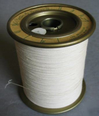 Cotton-wrapped #40 wire tesla ham rf inductor coil litz