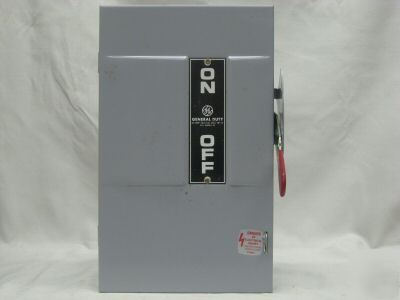 Ge 60 amp safety switch TG3222 1H249 D222N