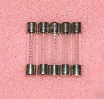 Littelfuse fuses 3AG (312) 6 amp fast acting 5 pieces