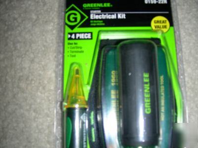 New greenlee electrical kit 4PC brand 