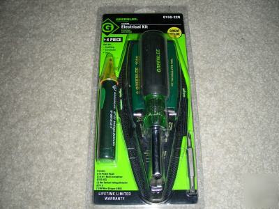 New greenlee electrical kit 4PC brand 