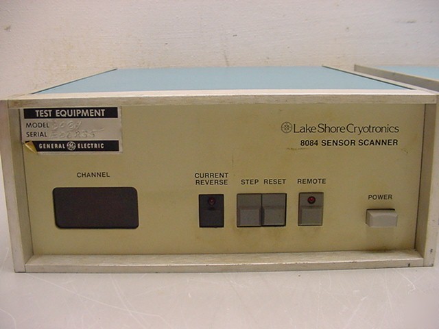 2 lakeshore cryotronics 8084 sensor scanner std 488