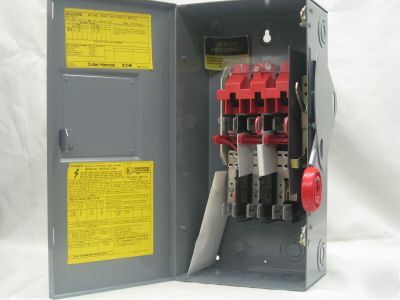 Cutler-hammer heavy duty safety switch DH362NGK
