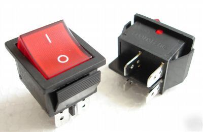 High quality power on/off switch with lamp #1511