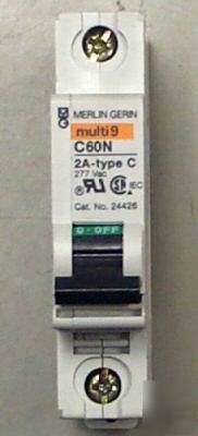 Merlin gerin C60N 2A-type c circuit breaker