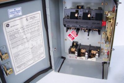 New ge heavy duty safety switch TH3361J 30AMPS - 