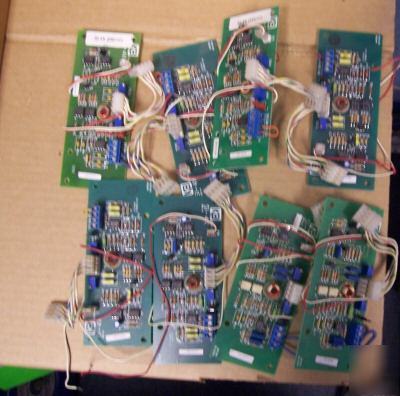 Set of 8 kb electronics pcb boards S1-4X