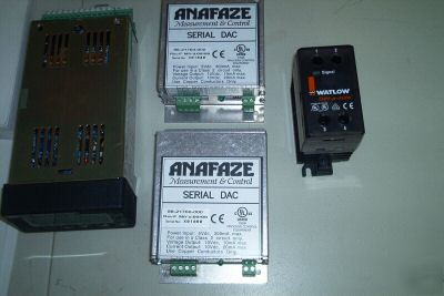 Watlow anafaze CLS204 temperature controller (2) sdac 